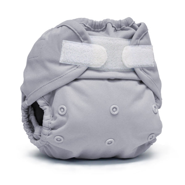 Rumparooz One Size Cloth Diaper Cover - Platinum - Aplix