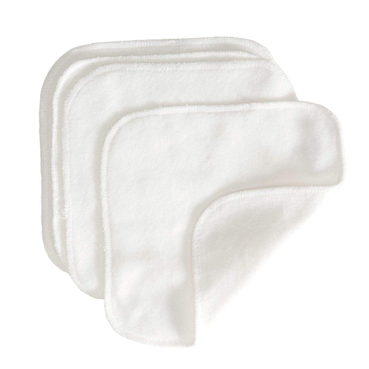Accessories Reusable Cloth Wipes- White