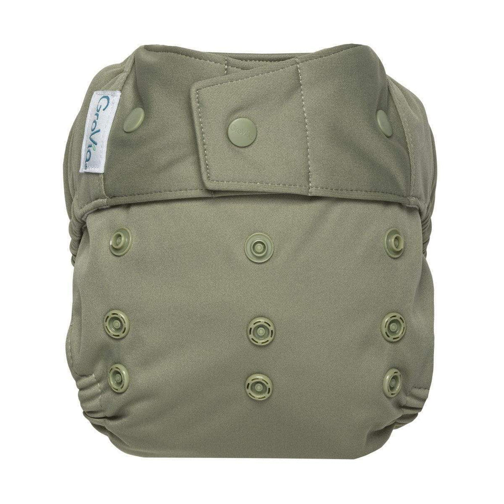 Hybrid Snap Hybrid Diaper Shell - Fern