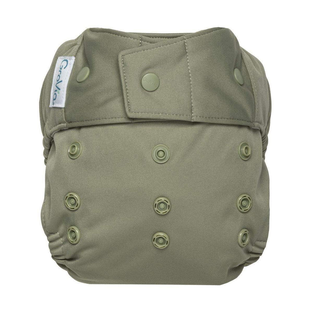 Hybrid Snap Hybrid Diaper Shell - Fern
