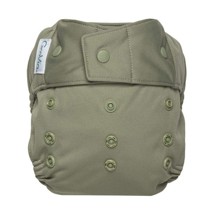 Hybrid Snap Hybrid Diaper Shell - Fern