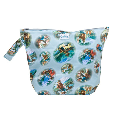 Laundry GroVia Zippered Wetbag - Bear In Mind