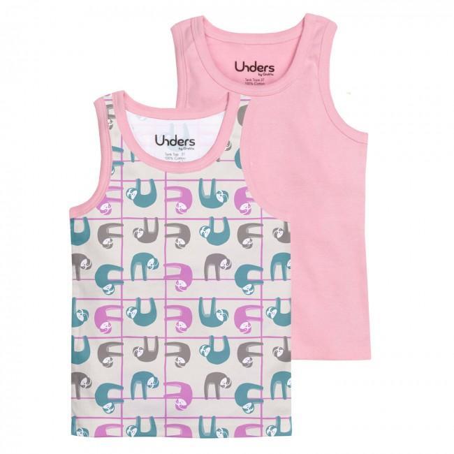 Tank Tops 2T Tank Tops- Pastel Sloths