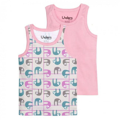 Tank Tops 2T Tank Tops- Pastel Sloths